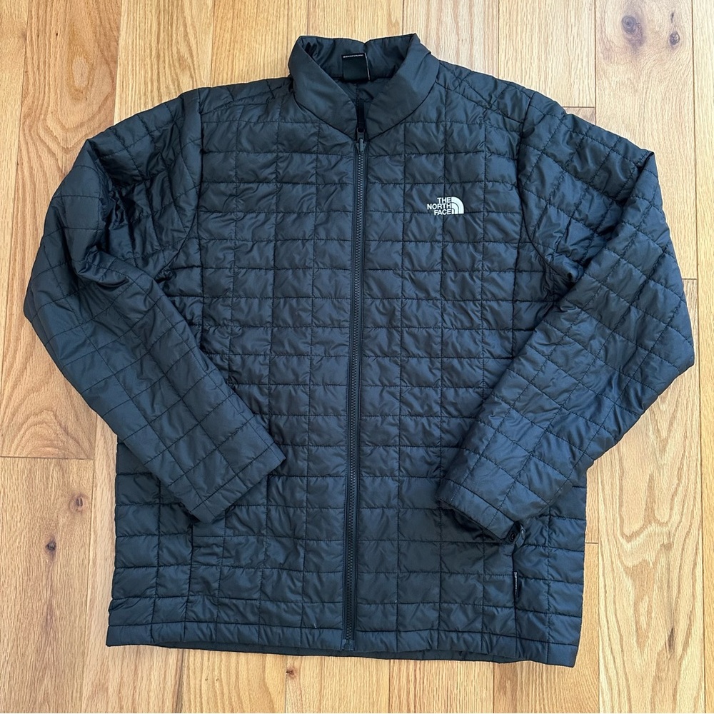 North Face Thermo ball eco men’s black Long Sleeve Winter Jacket Size L